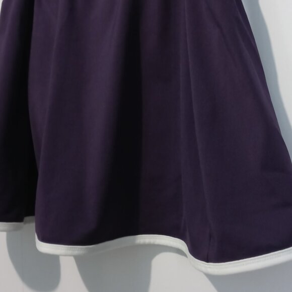 Adidas Women's Climalite Athletic Skort Skirt Purple/White Size Medium - Picture 4 of 10